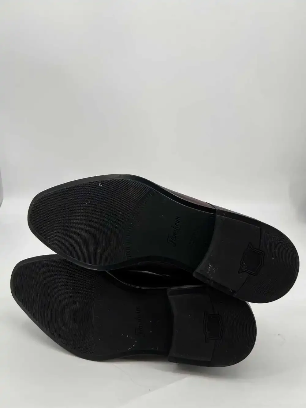 Florsheim Dark Brown Cap Toe Loafers | Leather, Size 10.5